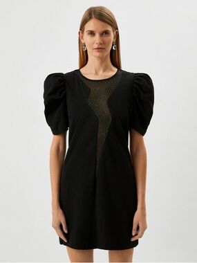 John Richmond Lightning Bolt Mini Dress